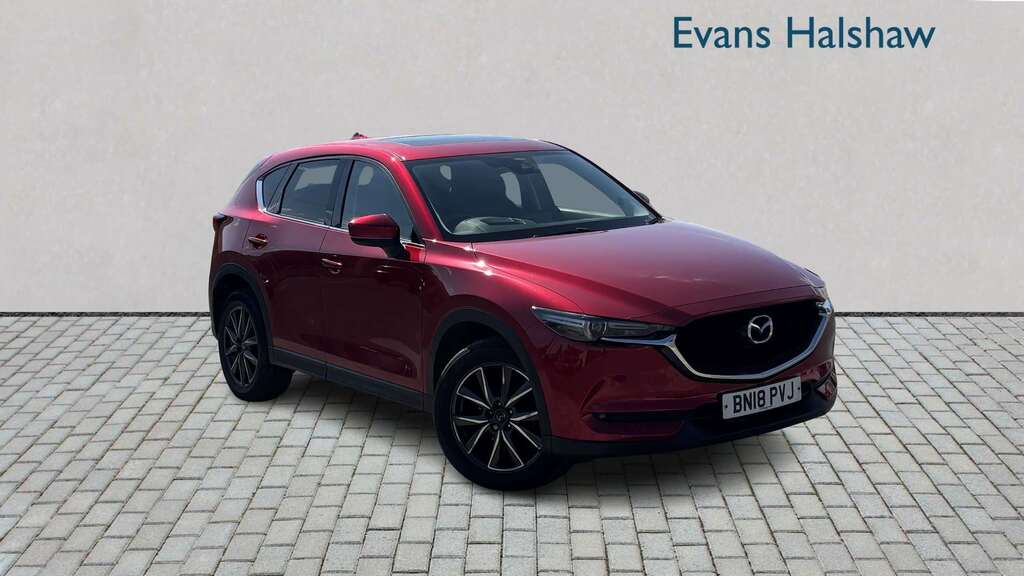 Mazda CX-5 2.2D 175 Sport Nav Awd 2018 Red