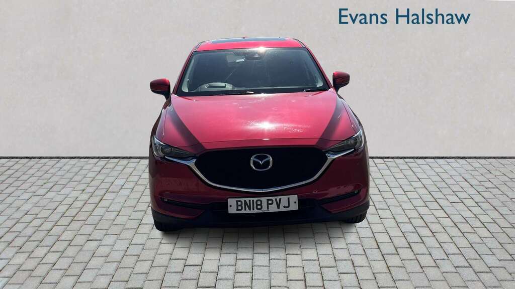 Mazda CX-5 2.2D 175 Sport Nav Awd 2018 BN18PVJ Red #4