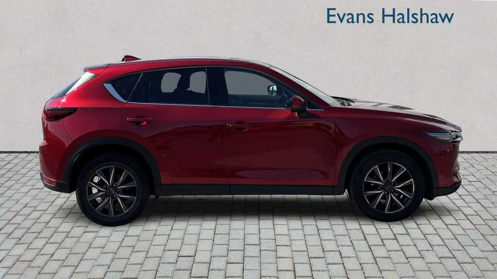 Mazda CX-5 2.2D 175 Sport Nav Awd 2018 BN18PVJ Red #3
