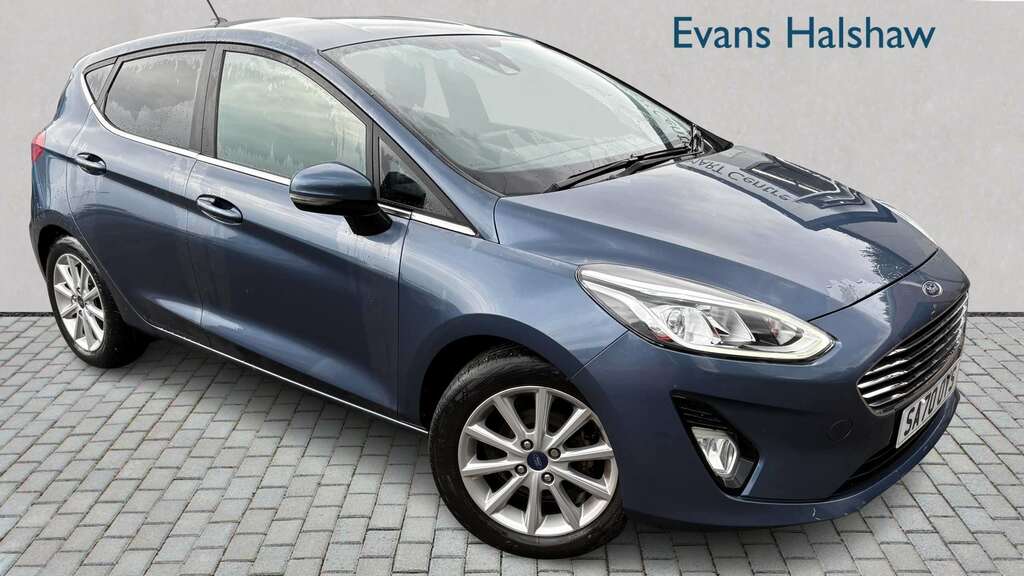 Ford Fiesta 1.0 Ecoboost Hybrid Mhev 125 Titanium 2020 Blue