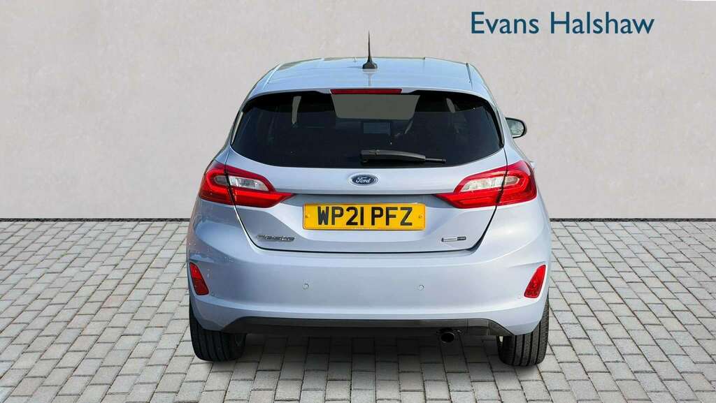 Ford Fiesta 1.0 Ecoboost Hybrid Mhev 155 Titanium X 2021 WP21PFZ Blue #4