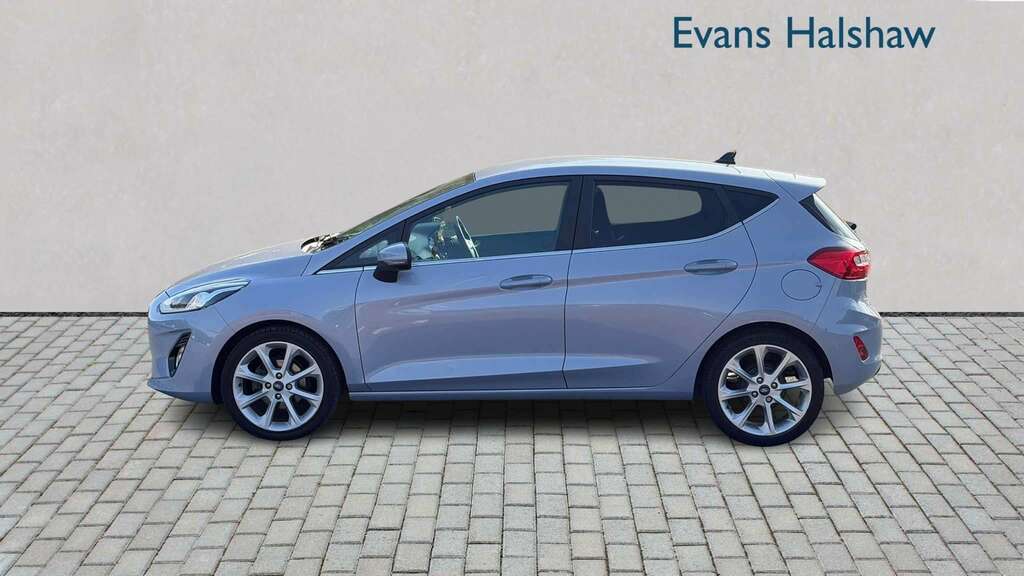 Ford Fiesta 1.0 Ecoboost Hybrid Mhev 155 Titanium X 2021 WP21PFZ Blue #6