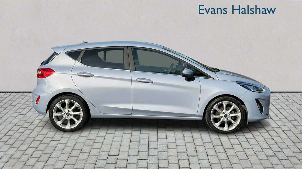 Ford Fiesta 1.0 Ecoboost Hybrid Mhev 155 Titanium X 2021 WP21PFZ Blue #5