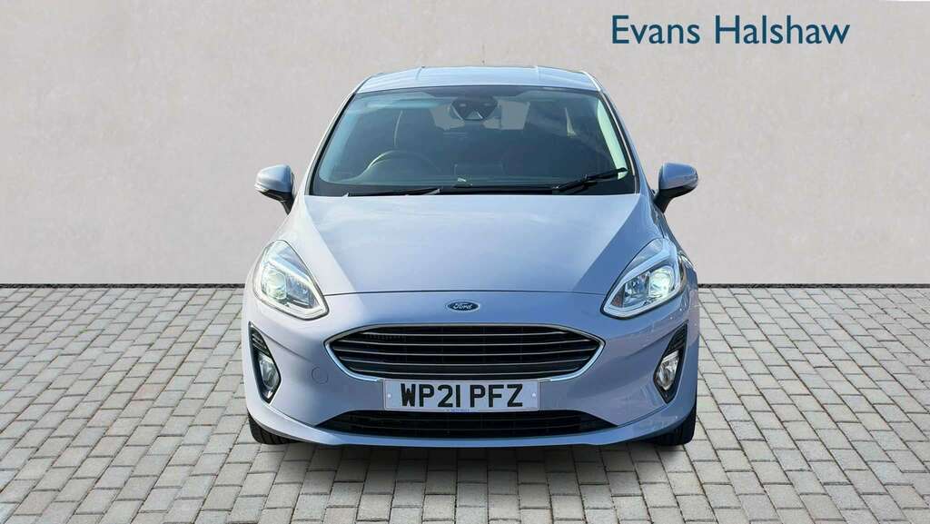 Ford Fiesta 1.0 Ecoboost Hybrid Mhev 155 Titanium X 2021 WP21PFZ Blue #2
