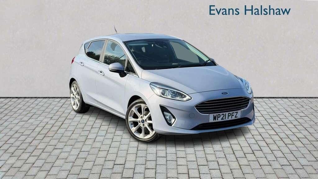 Ford Fiesta 1.0 Ecoboost Hybrid Mhev 155 Titanium X 2021 Blue
