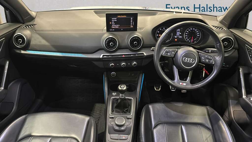 Audi Q2 1.4 Tfsi S Line Tech Pack 2018 CA67KLU Blue #6
