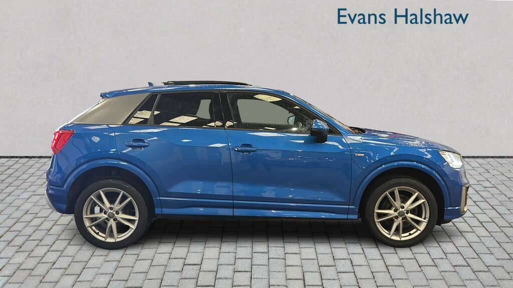 Audi Q2 1.4 Tfsi S Line Tech Pack 2018 CA67KLU Blue #3