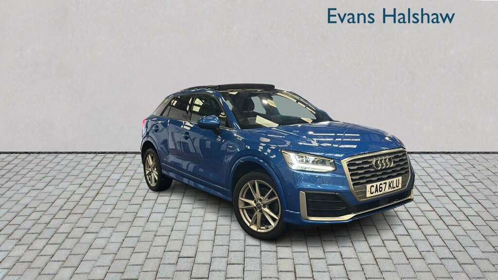 Audi Q2 1.4 Tfsi S Line Tech Pack 2018 CA67KLU Blue