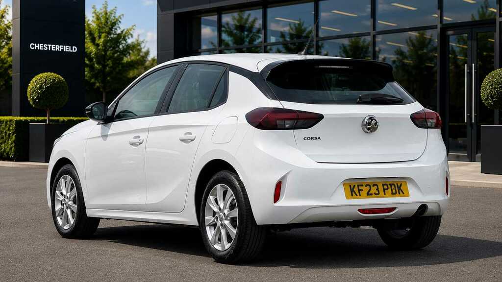 Vauxhall Corsa 1.2 Turbo Design 2023 KF23PDK White #2