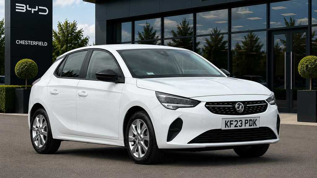 Vauxhall Corsa 1.2 Turbo Design 2023 KF23PDK White