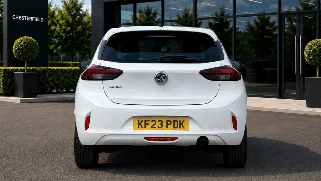 Vauxhall Corsa 1.2 Turbo Design 2023 KF23PDK White #5