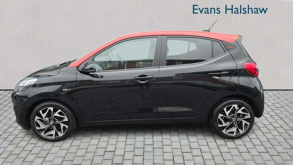 Hyundai I10 1.0 T-gdi N Line 2021 YY21OTN Black #3