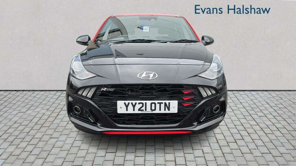Hyundai I10 1.0 T-gdi N Line 2021 YY21OTN Black #4