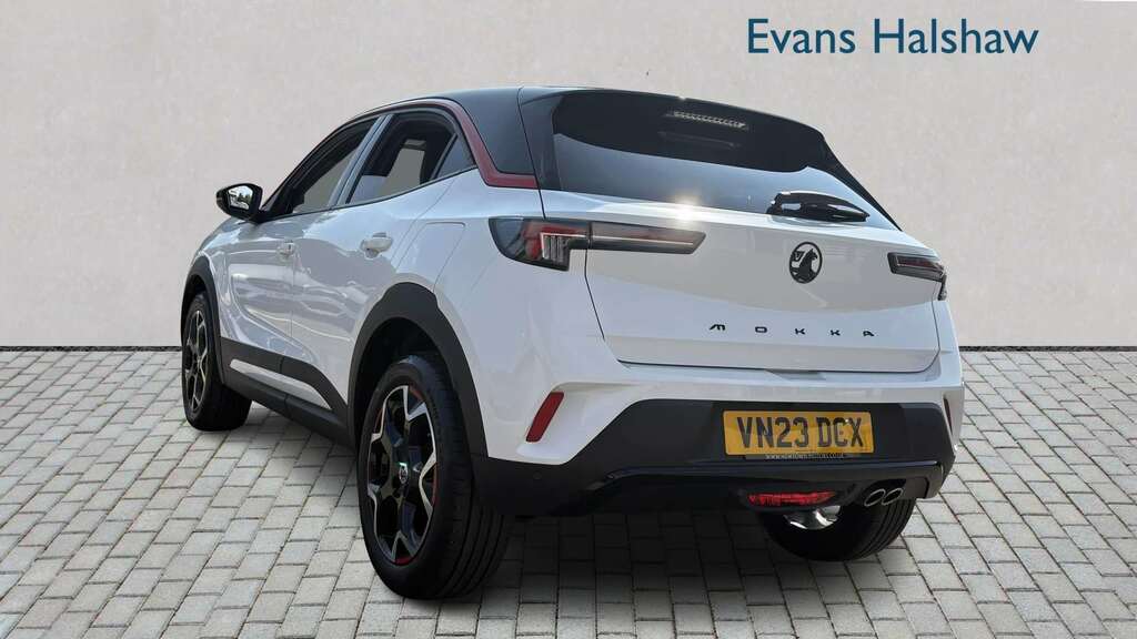 Vauxhall Mokka 1.2 Turbo 136 Gs 2023 VN23DCX White #5