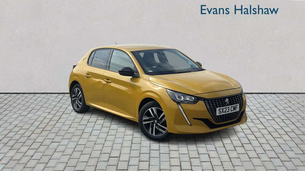 Peugeot 208 1.2 Puretech 100 Allure Premium Eat8 2023 Yellow