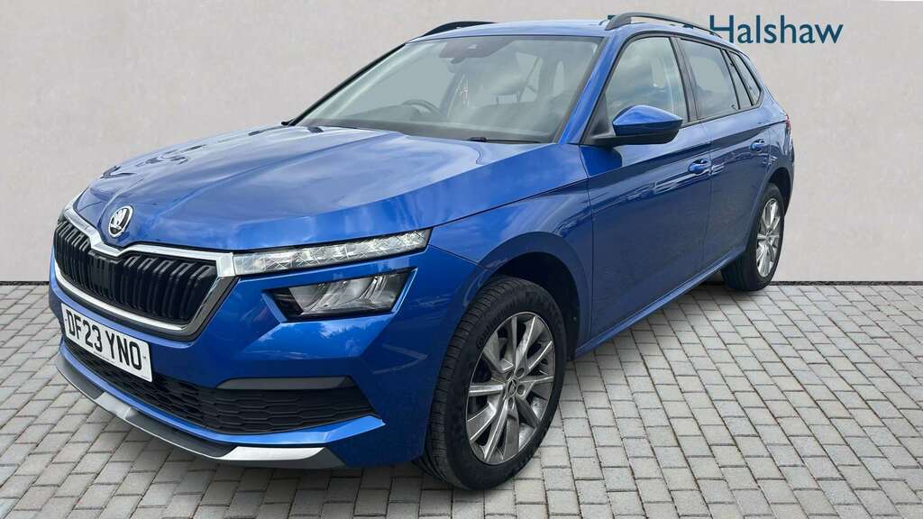 Skoda Kamiq 1.0 Tsi 110 Se Drive Dsg 2023 DF23YNO Blue #4