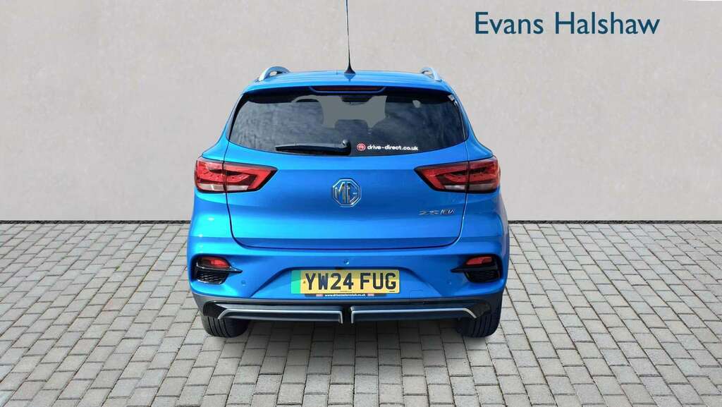 MG ZS 130Kw Trophy Connect Ev 51Kwh 2024 Blue #4