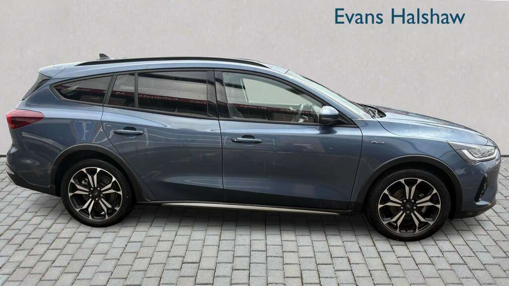Ford Focus 1.0 Ecoboost Hybrid Mhev 155 Active X 202 FD23ZKM Blue #4