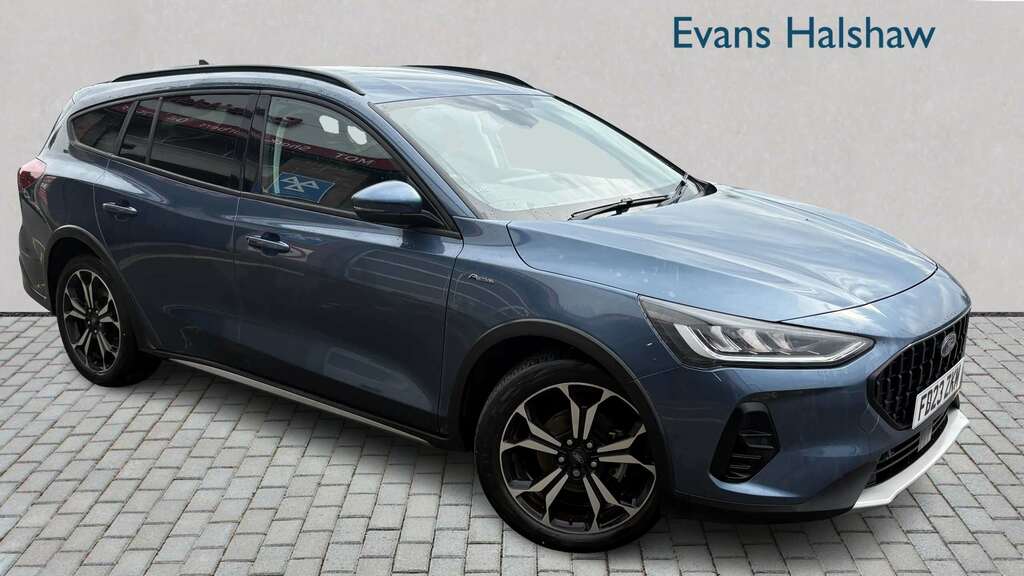 Ford Focus 1.0 Ecoboost Hybrid Mhev 155 Active X 202 Blue