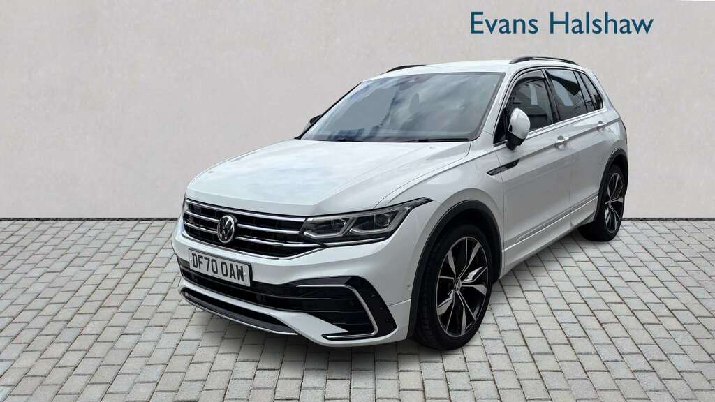 Volkswagen Tiguan 1.5 Tsi 150 R-line Dsg 2020 DF70OAW White #6