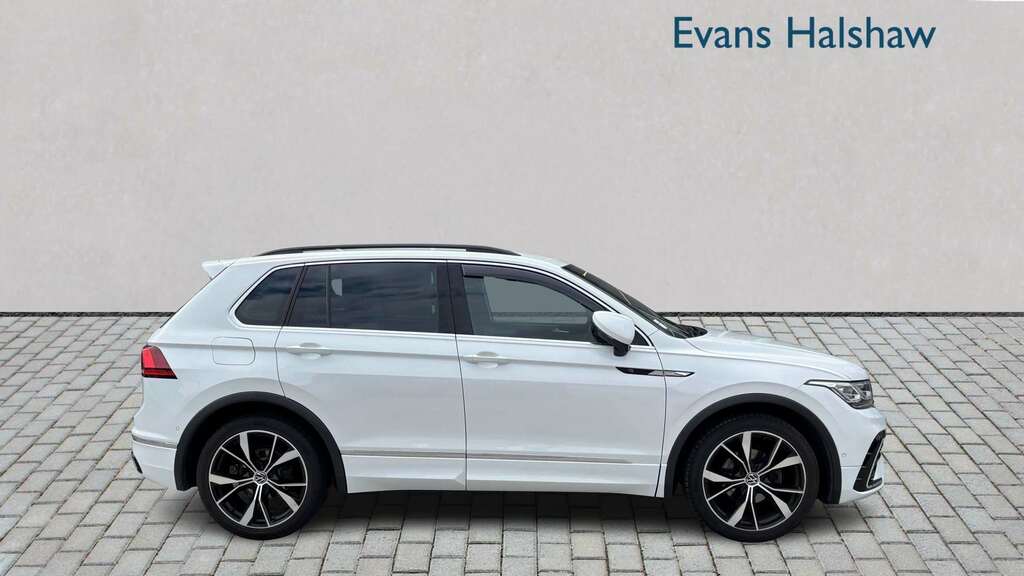 Volkswagen Tiguan 1.5 Tsi 150 R-line Dsg 2020 DF70OAW White #2