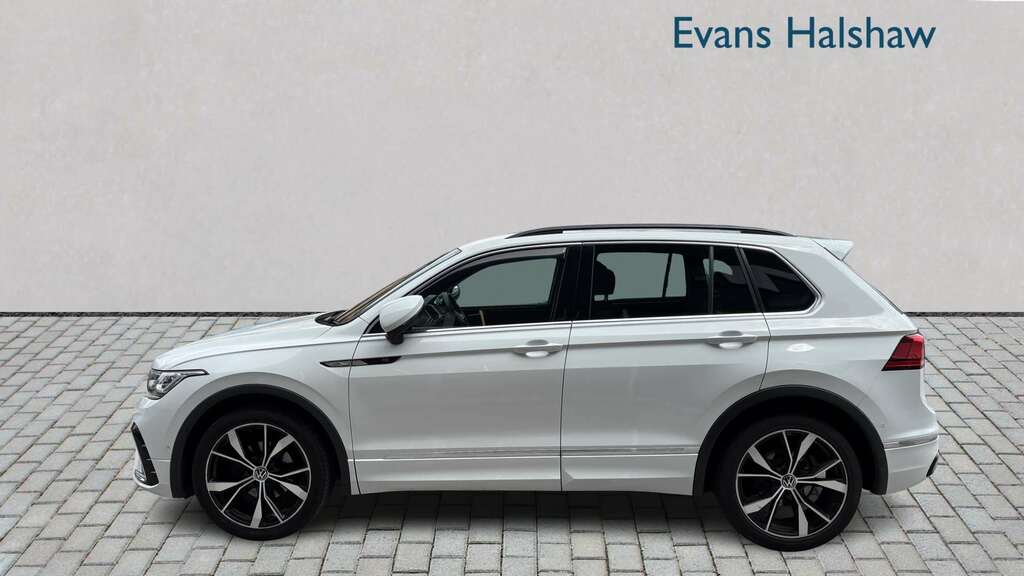 Volkswagen Tiguan 1.5 Tsi 150 R-line Dsg 2020 DF70OAW White #5