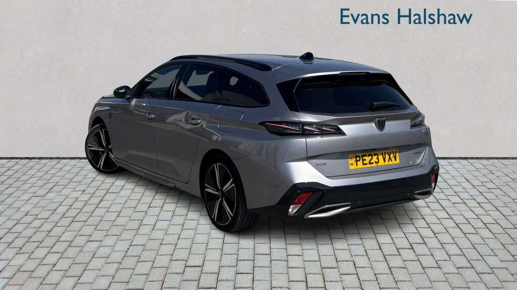 Peugeot 308 1.6 Plug-in Hybrid 225 Gt E-eat8 2023 PE23VXV Grey #2