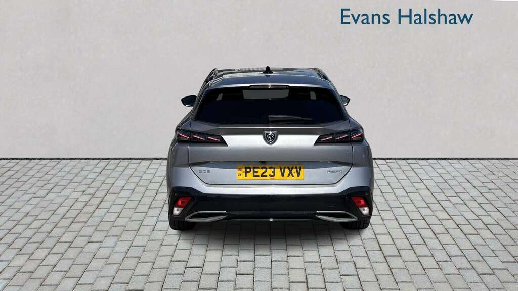 Peugeot 308 1.6 Plug-in Hybrid 225 Gt E-eat8 2023 PE23VXV Grey #5