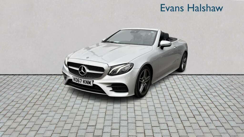 Mercedes-Benz E Class E220d Amg Line Premium 9G-tronic 2018 KO67KNM Silver #2
