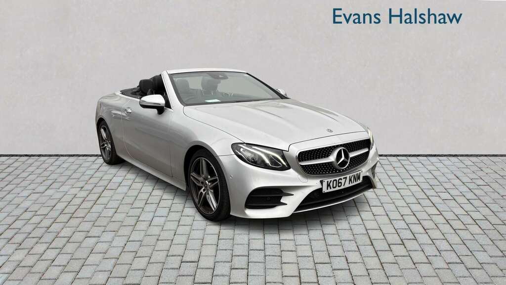 Mercedes-Benz E Class E220d Amg Line Premium 9G-tronic 2018 Silver
