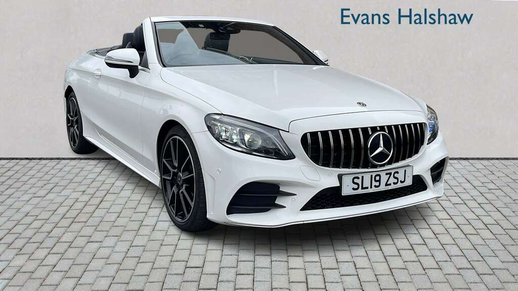 Mercedes-Benz C Class C300 Amg Line Premium 9G-tronic 2019 White