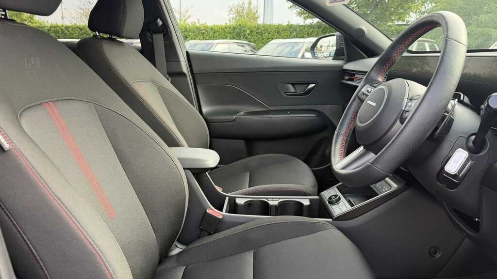 Hyundai Kona 1.6 Hybrid 138 N Line Dct 2026 EO26LVZ Grey #3