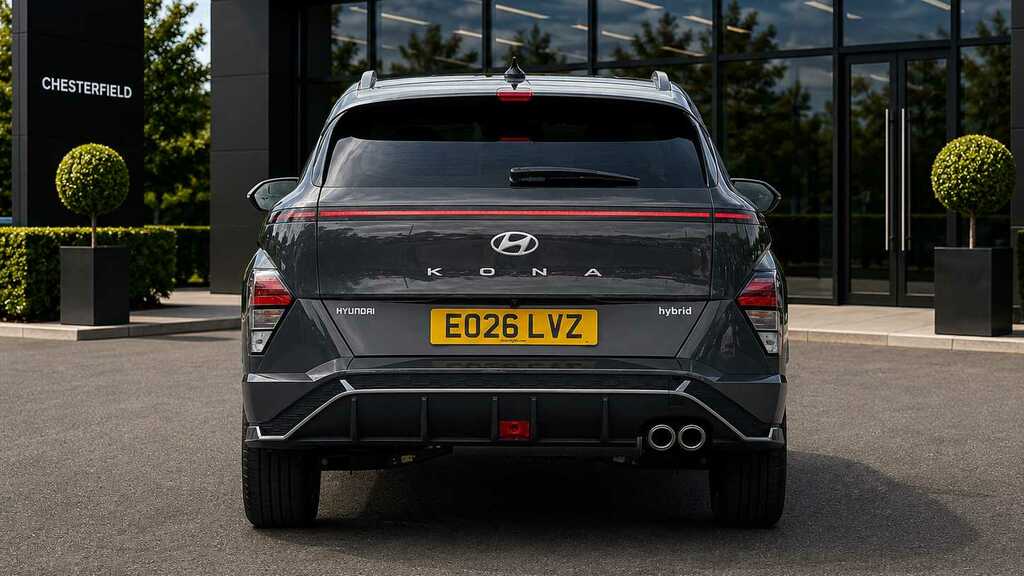 Hyundai Kona 1.6 Hybrid 138 N Line Dct 2026 EO26LVZ Grey #5