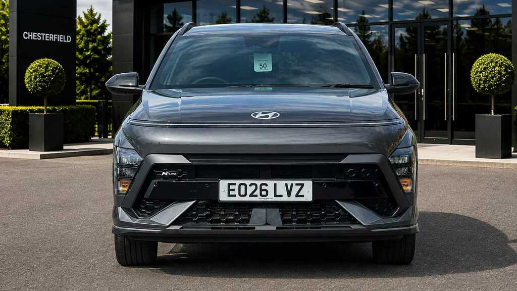Hyundai Kona 1.6 Hybrid 138 N Line Dct 2026 EO26LVZ Grey #4