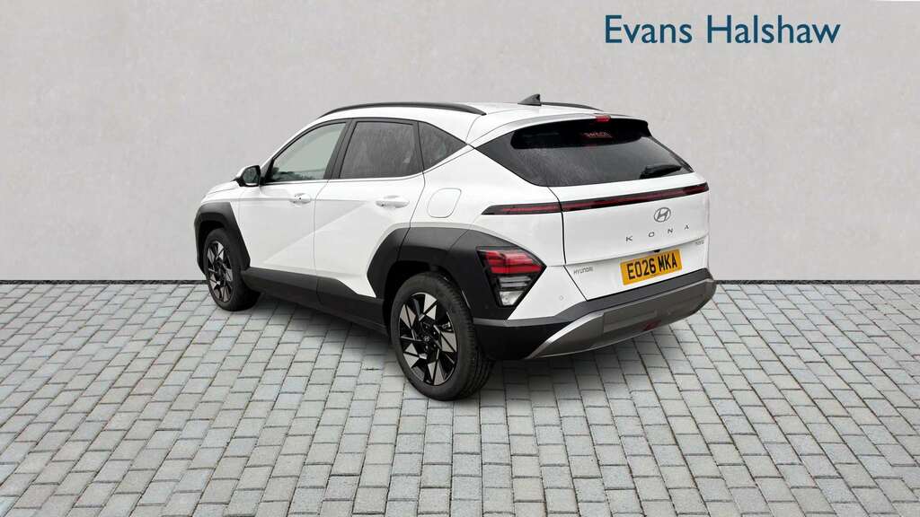 Hyundai Kona 1.6 Hybrid 138 Ultimate Dct 2026 EO26MKA White #3