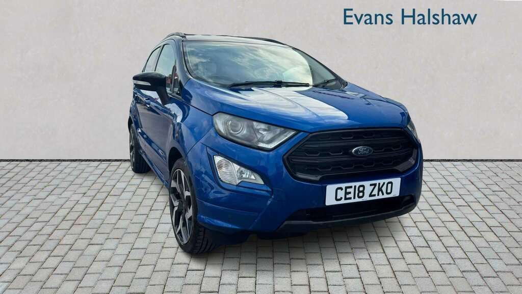 Ford Ecosport 1.0 Ecoboost 125 St-line 2018 Blue