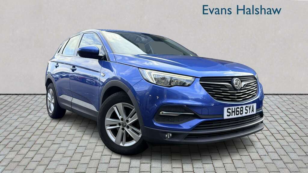 Vauxhall Grandland X 1.2 Turbo Se 8 Speed 2018 Blue