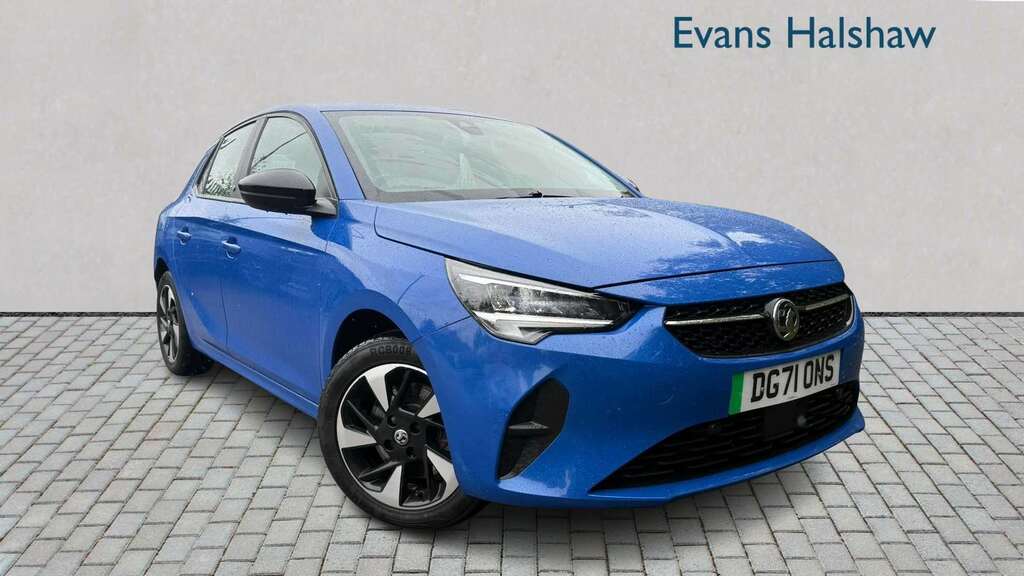 Vauxhall Corsa-e 100Kw Se Nav 50Kwh 7.4Kwch 2021 Blue