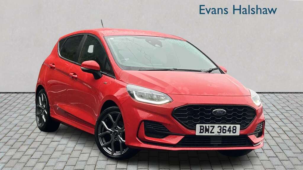 Ford Fiesta 1.0 Ecoboost St-line 2023 Red