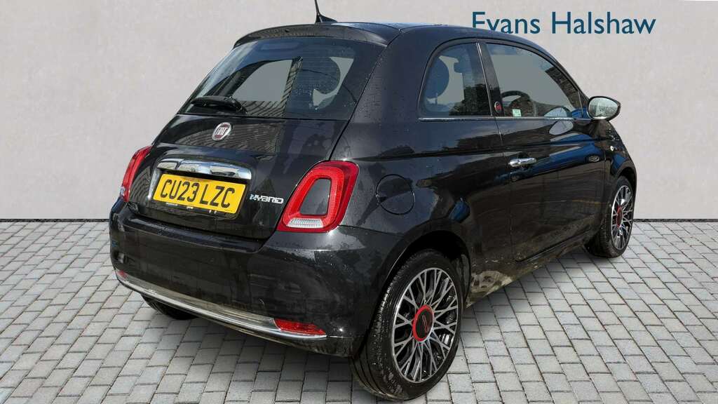 Fiat 500 1.0 Mild Hybrid Red Grey #4