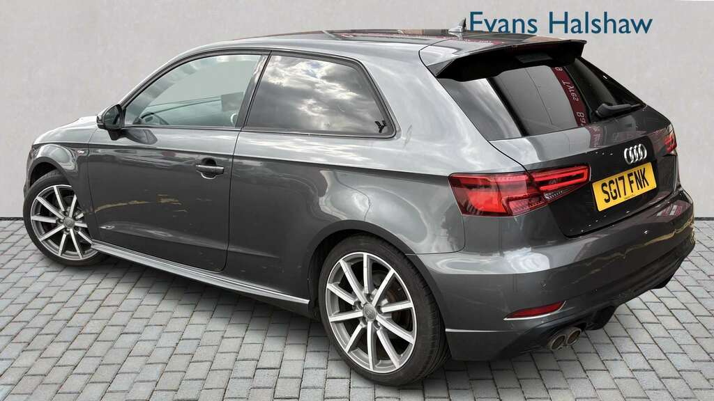 Audi A3 1.4 Tfsi Black Edition S Tronic 2017 SG17FNK Grey #2