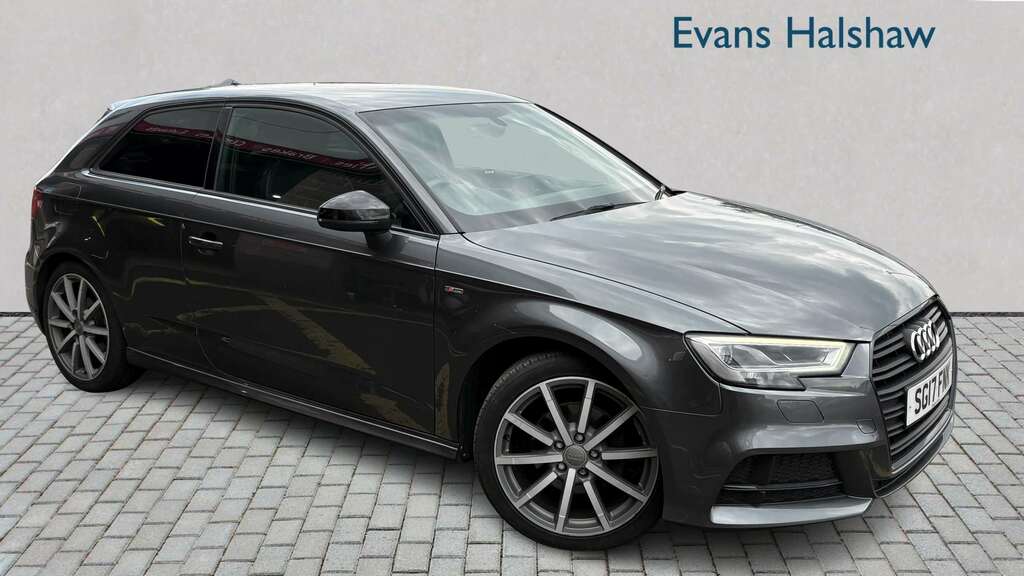 Audi A3 1.4 Tfsi Black Edition S Tronic 2017 Grey