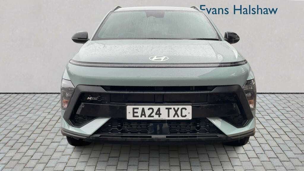 Hyundai Kona 1.0T N Line 2024 Green #4