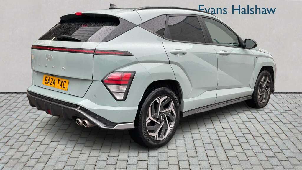 Hyundai Kona 1.0T N Line 2024 Green #2