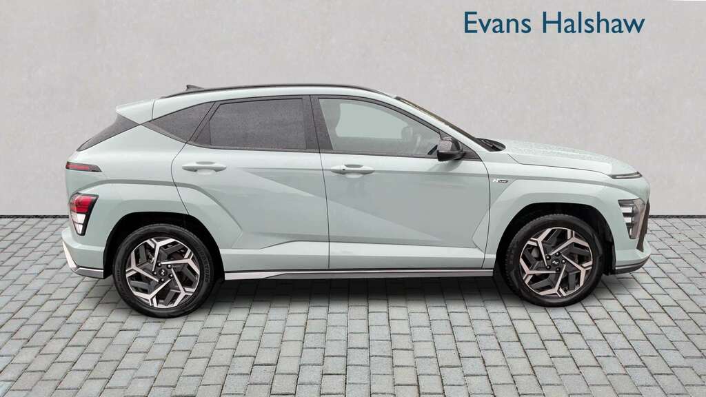 Hyundai Kona 1.0T N Line 2024 Green #3