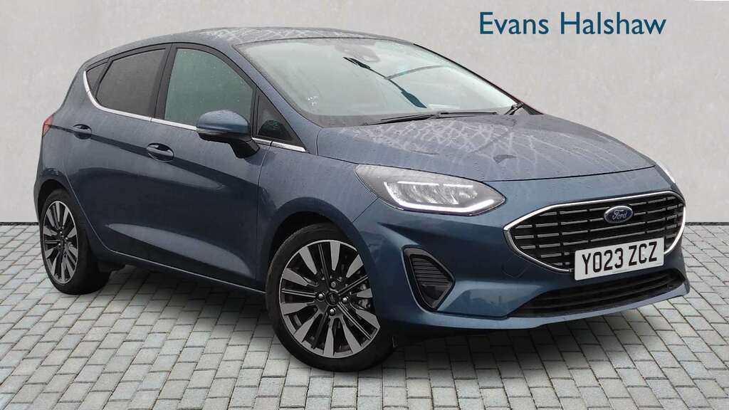Ford Fiesta 1.0 Ecoboost Hbd Mhev 125 Titanium X 2023 Blue