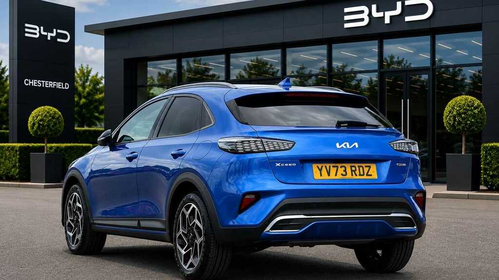 Kia Xceed 1.5T Gdi Isg Gt-line 2023 Blue #2