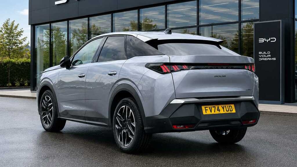 Peugeot 3008 1.2 Hybrid 136 Allure E-dsc6 2024 Grey #2