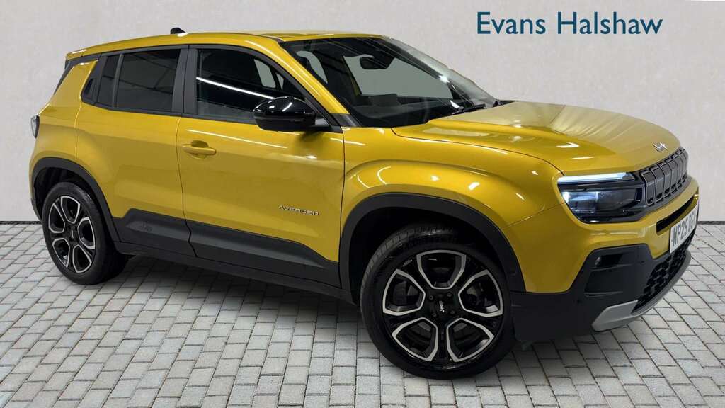 Jeep Avenger 1.2 E-hybrid Summit Dct 2025 Yellow