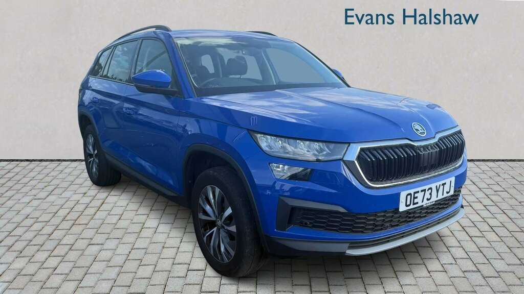Skoda Kodiaq 1.5 Tsi Se Drive Dsg 7 Seat 2023 Blue